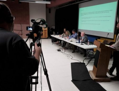 EP Team support the Town of Plymouth during a Town Meeting