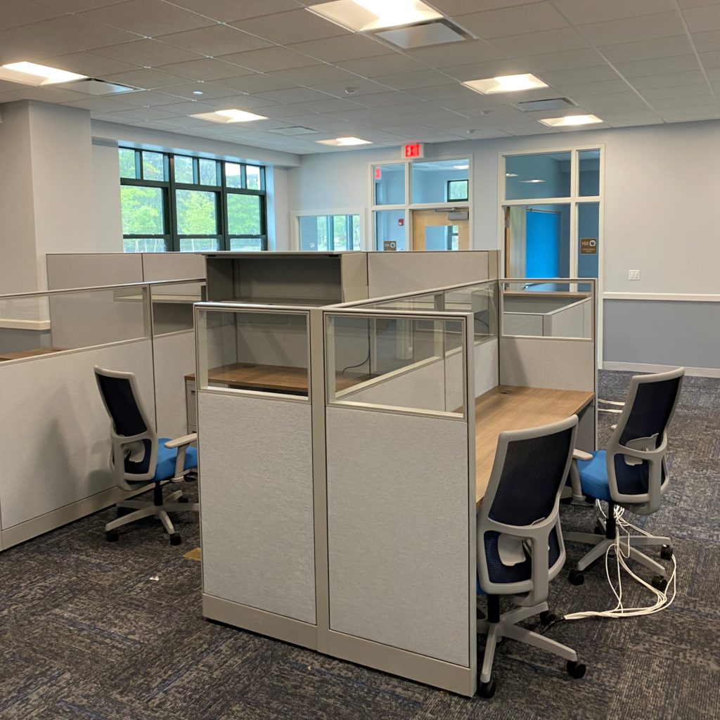 Administrative section of DPW facility